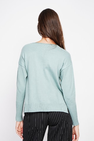Pull oversize - Vert d'eau