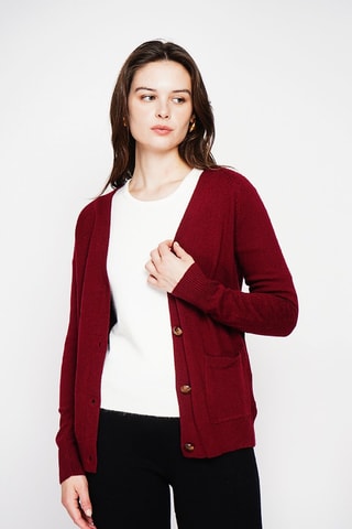 Gilet oversize - Rouge