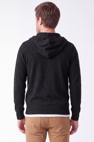 Gilet à capuche - Noir