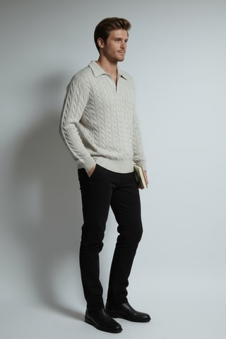 Pull en laine - Écru