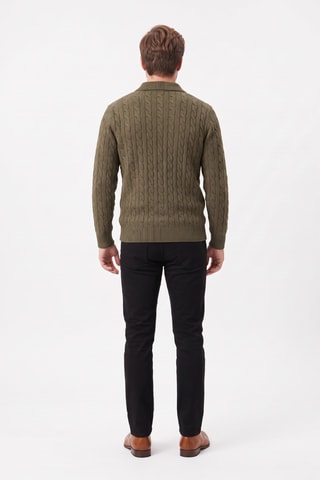 Pull en laine - Kaki
