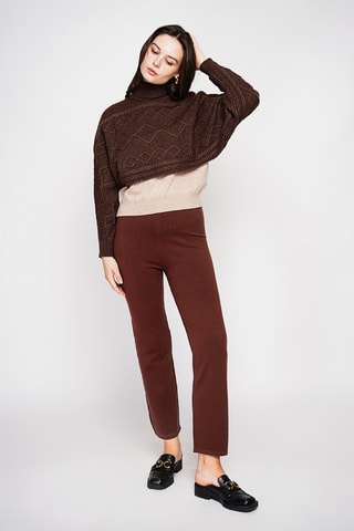 Pull court - Marron