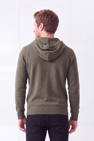 Sweat à capuche - Kaki