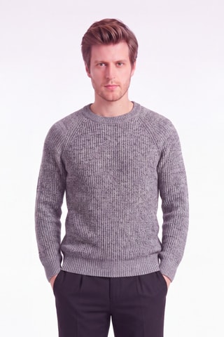 Pull en laine - Gris