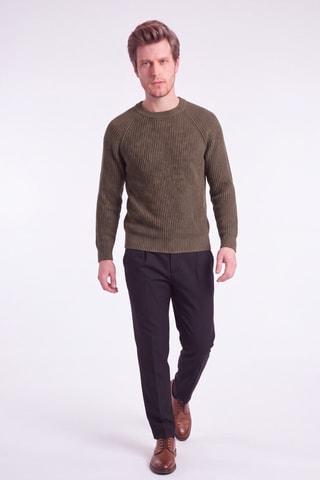 Pull en laine - Kaki