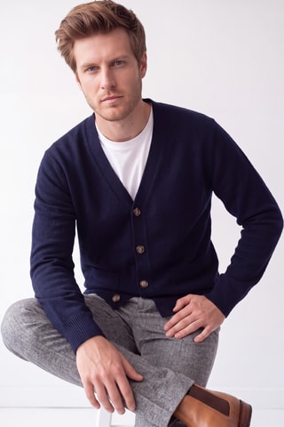 Gilet - Bleu foncé