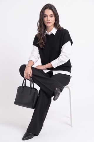 Pull en laine - Noir