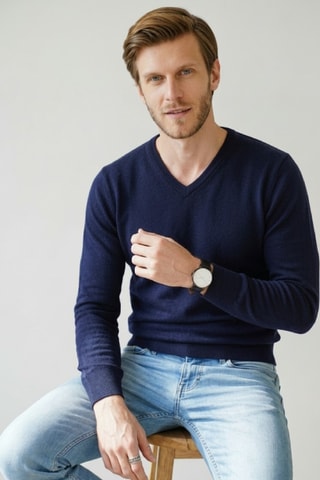 Pull - Bleu foncé