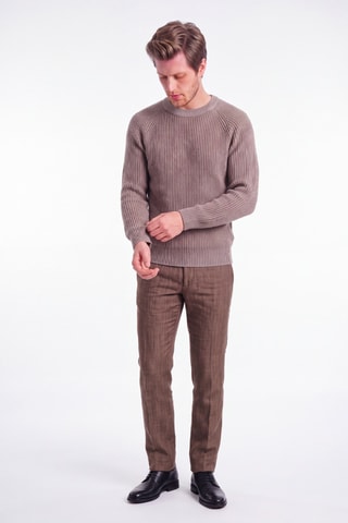 Pull en laine - Taupe