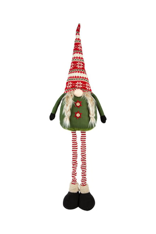 Kerstkabouter - Donkergroen en rood