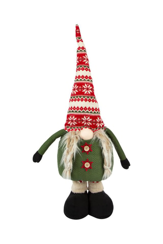 Kerstkabouter - Donkergroen en rood