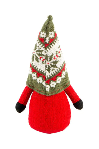 Kerstkabouter - Rood en olijfgroen