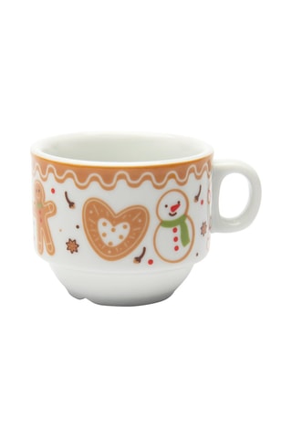 4 Porseleinen Koffiekopjes Wonderful G. - 90 ml