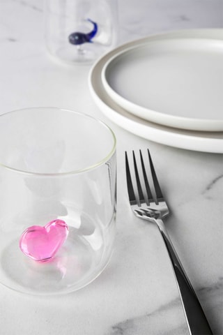 4 Borosilicaatglazen Glazen Inside Cuore - 45 cl