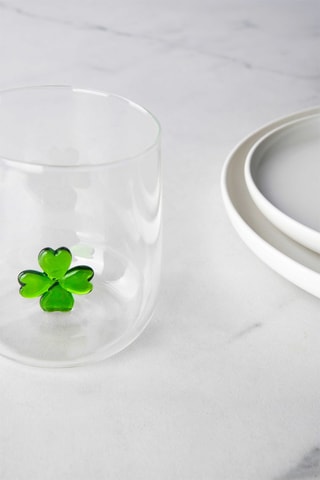 4 Borosilicaatglazen Glazen Inside Cuore - 45 cl