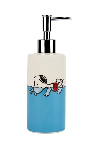 Set Badkameraccessoires Snoopy - Blauw - 3-delig