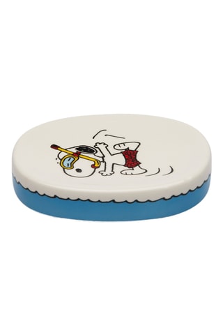 Set Badkameraccessoires Snoopy - Blauw - 3-delig