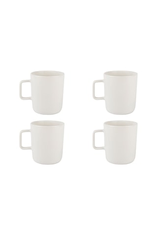 4 Aardewerk Mokken Nordic 32 cl