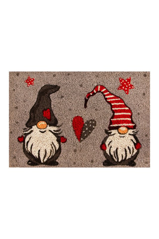 Deurmat Gnomo - 40 x 60 cm - Rood