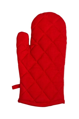 Ovenwant Snowman Rood en Lichtgrijs