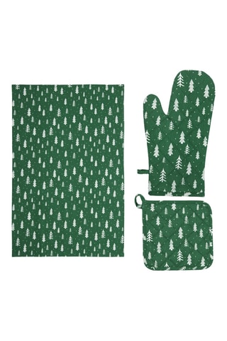 Keukenset Green Winter - 3-delig - Groen