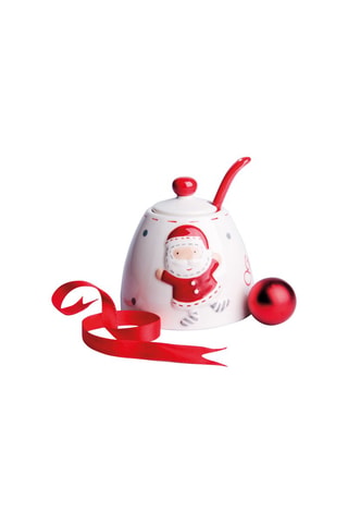 Keramische Suikerpot Santa Klaus Style