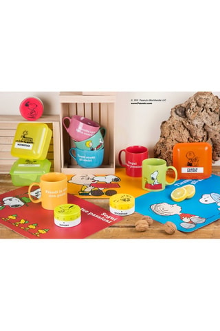 6 Placemats Snoopy   44 x 29 cm - Multicolor