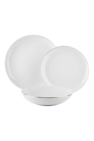 Porseleinen Servies Linea Gold 18-delig