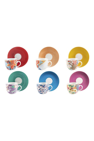 Porseleinen Koffieservies Kimono - 6 personen
