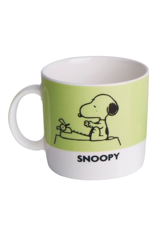 4 Beenderporseleinen Koffiekopjes Snoopy Peanuts - 10 cl