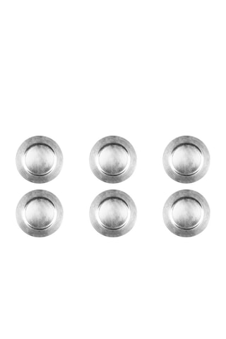 6 Schalen Platinium - 33 cm