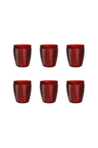 6 Glazen Diamond 40 cl