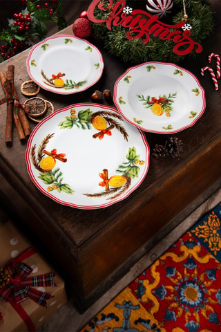 Porseleinen Servies Cinnamon - 18-delig