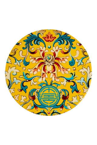 Onderzetter van keramiek. 16 cm