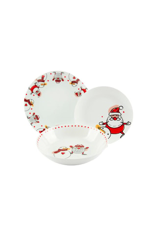 Porseleinen Servies Snowman - 18-delig