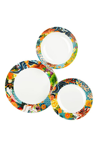 Porseleinen Servies Nippon - 18-delig