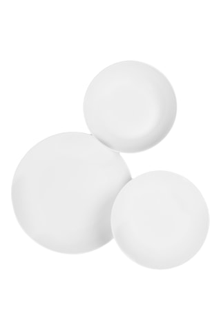 Porseleinen Servies Simple - 18-delig