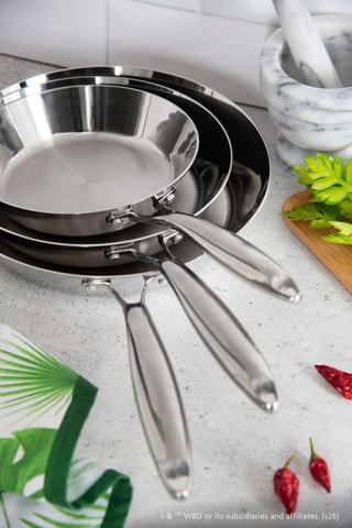 Roestvrijstalen Koekenpan Food Network - 20 cm