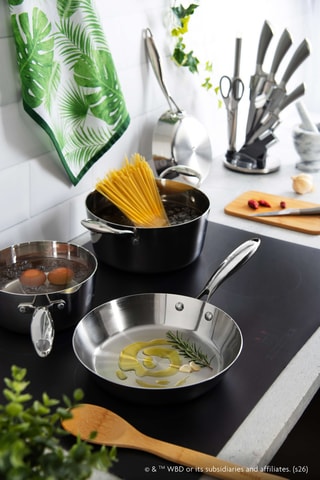 Roestvrijstalen Koekenpan Food Network - 24 cm