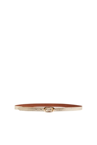 Ceinture en cuir - Doré