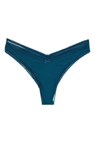 Tanga Power - Bleu canard