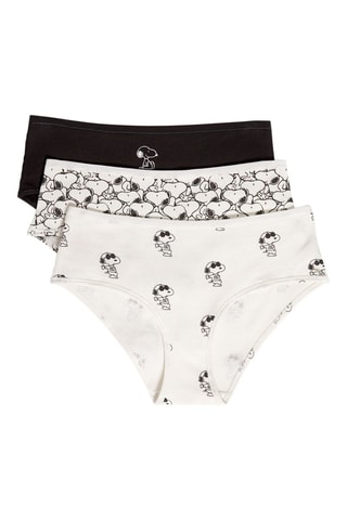 3 culotte - Bianco e nero