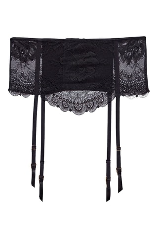 Porte Exclusive - jarretelles  Noir