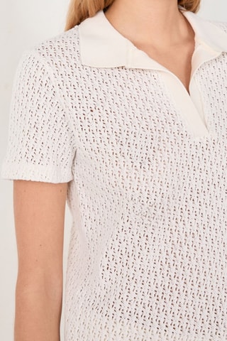 Top Coastal Cowgirl - Bianco