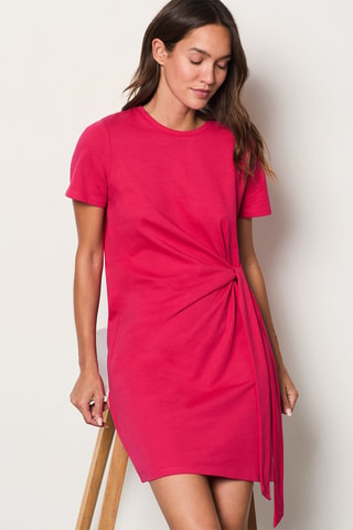 Robe t-shirt - Fuchsia