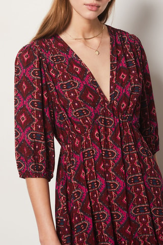 Robe longue - Rouge