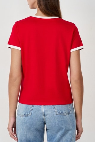 T-shirt French Girl Era - Rouge
