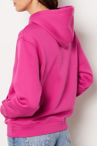 Felpa con cappuccio - Rosa