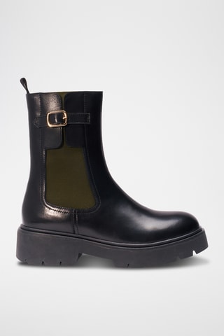 Leren Chelsea Boots - Zwart