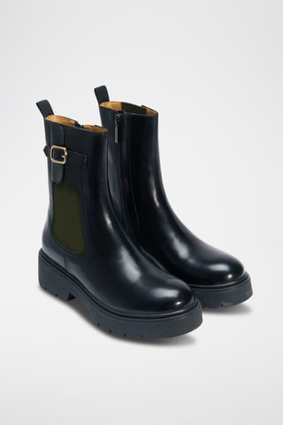 Leren Chelsea Boots - Zwart